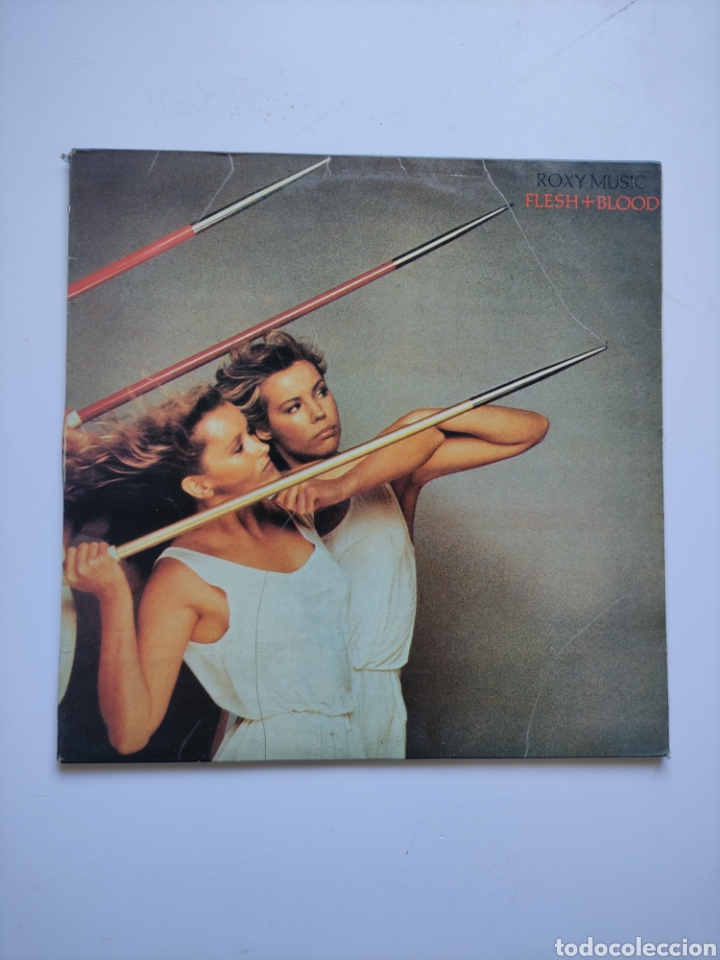 Discos de vinilo: Roxy music flesh+blood - Foto 1