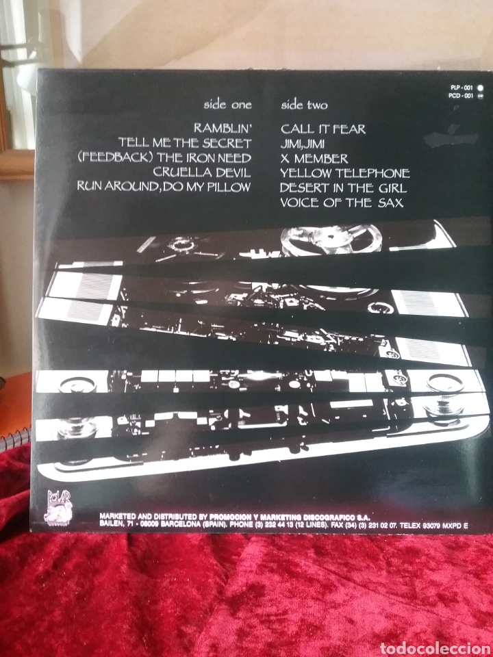 Discos de vinilo: CANCER MOON 1990 Polar Records - Foto 4