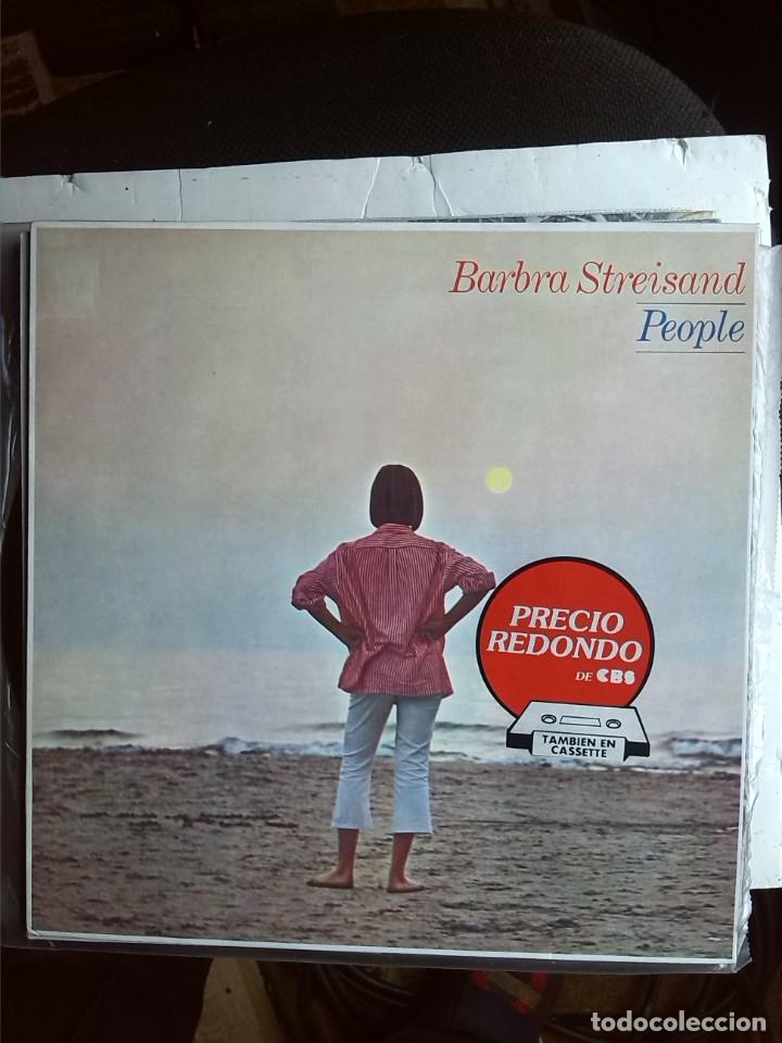 Discos de vinilo: BARBRA STREISAND - PEOPLE 1989 - Foto 1