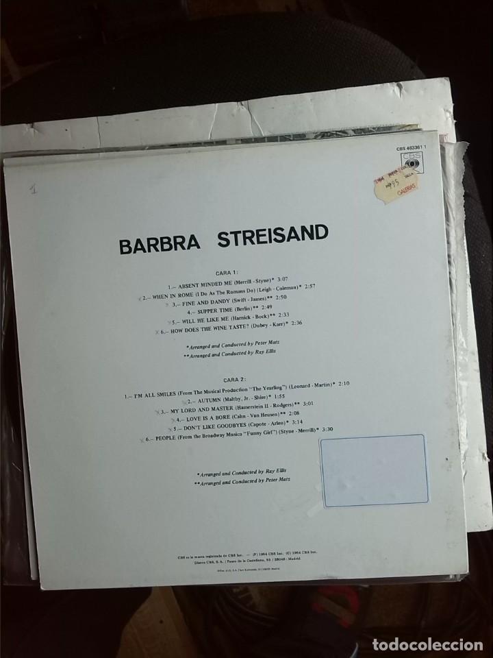 Discos de vinilo: BARBRA STREISAND - PEOPLE 1989 - Foto 2