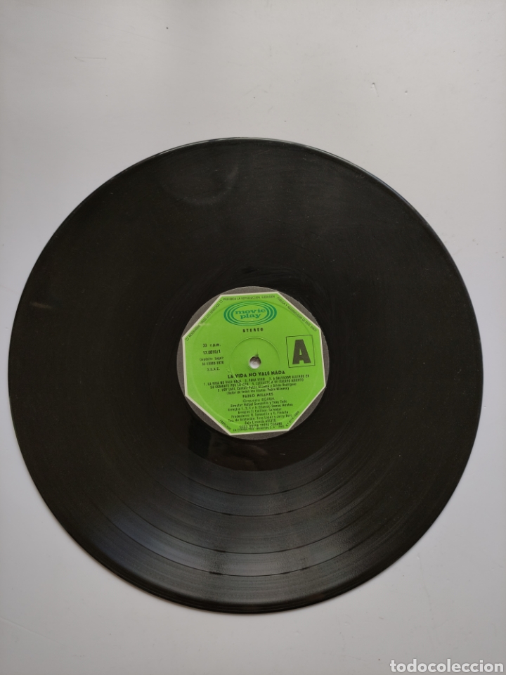 Discos de vinilo: Lp Pablo Milan&eacute;s - Foto 3
