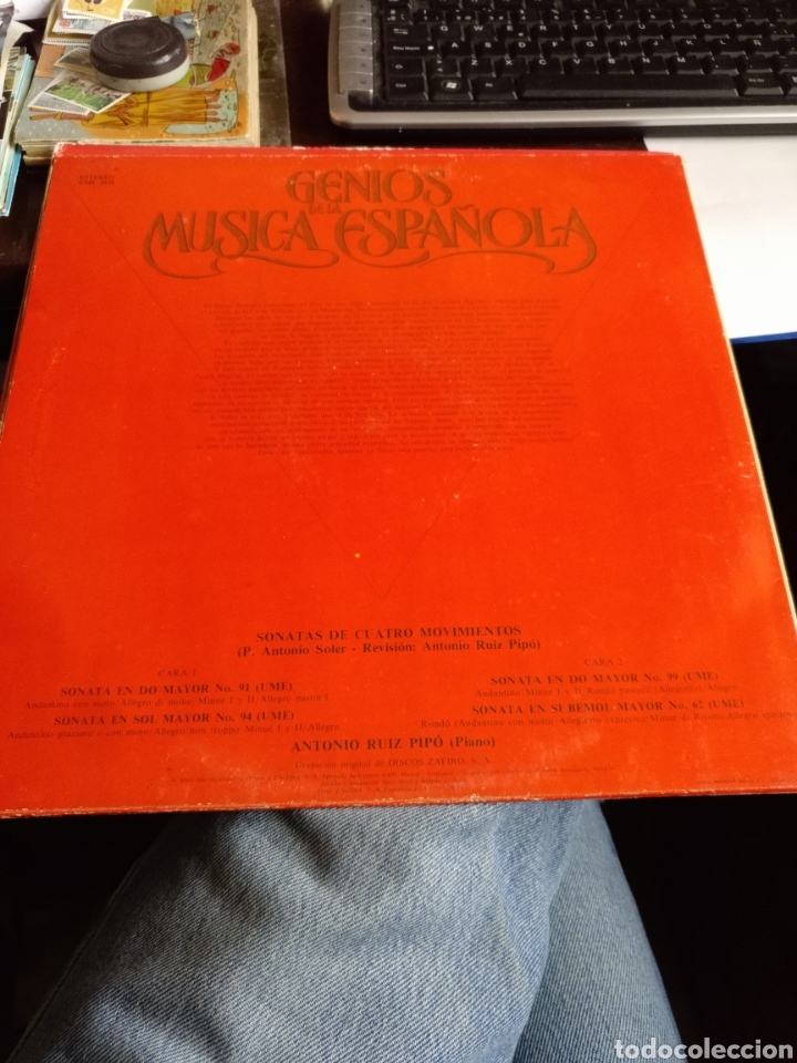Discos de vinilo: Antonio Soler . - Foto 2
