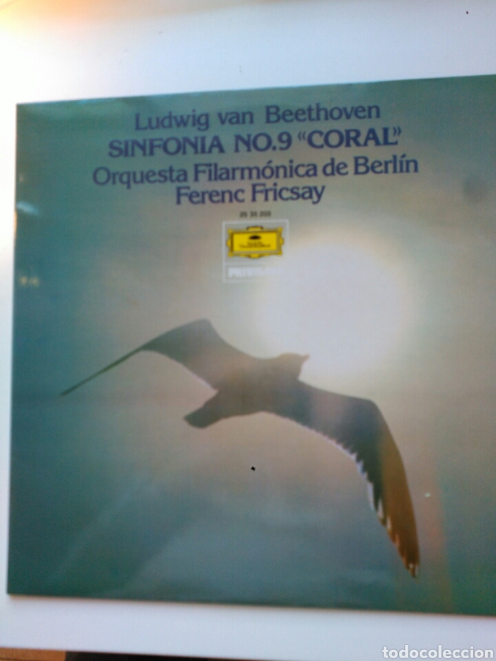 Discos de vinilo: NOVENA BEETHOVEN DISCO LP VINILO - Foto 1