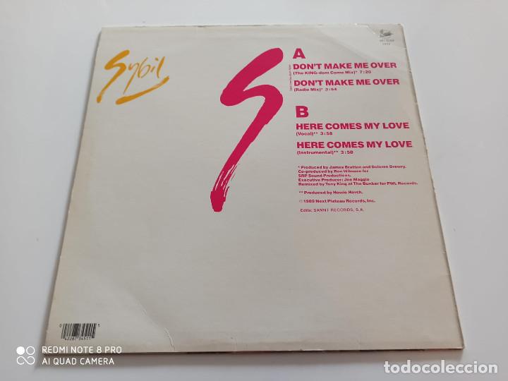 Discos de vinilo: Sybil - Dont Make Me Over (12&rdquo;) - Foto 2