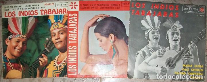 Discos de vinilo: Discos (Los Indios tabajaras) 3 Eps - Foto 1