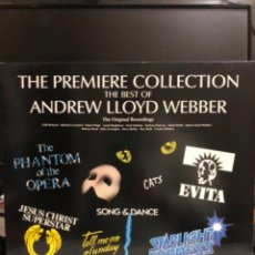 Discos de vinilo: DISCO VINILO THE BEST OF ANDREW LLOYD WEBBER. THE PREMIERE COLLECCION. Lote 238285835