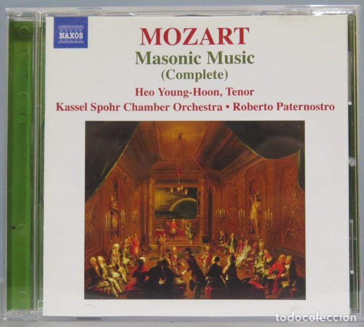 Discos de vinilo: CD. MASONIC MUSIC. MOZART - Foto 1
