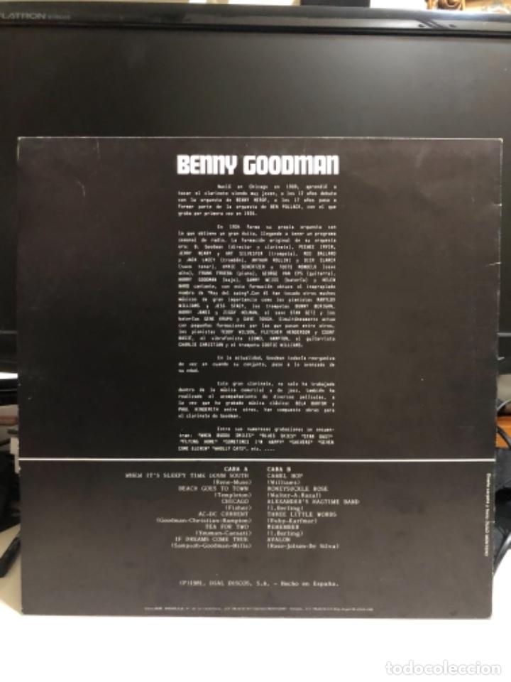 Discos de vinilo: Disco vinilo Benny Goodman. Versiones originales - Foto 2