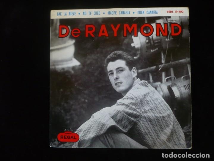 Discos de vinilo: de raymond - cae la nieve - Foto 1