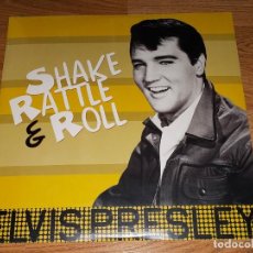 Discos de vinilo: ELVIS PRESLEY LP SHAKE RATTLE...2017 * NUEVO * ROCK'N'ROLL-ROCKABILLY (COMPRA MINIMA 15 EUR). Lote 238297005