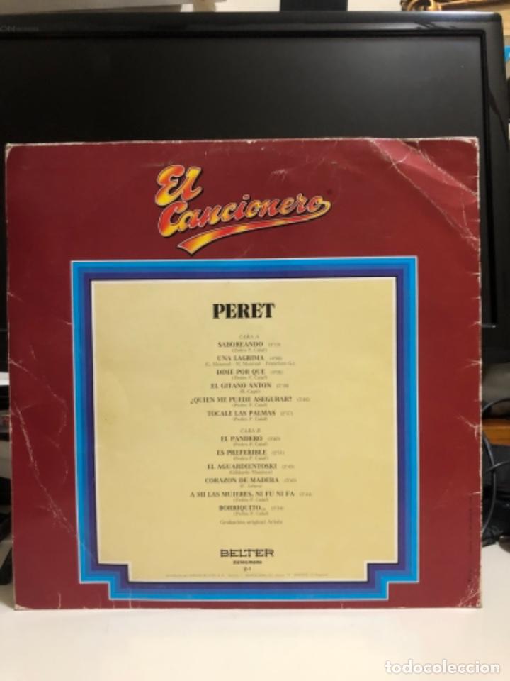 Discos de vinilo: Disco vinilo Peret El Cancionero - Foto 2