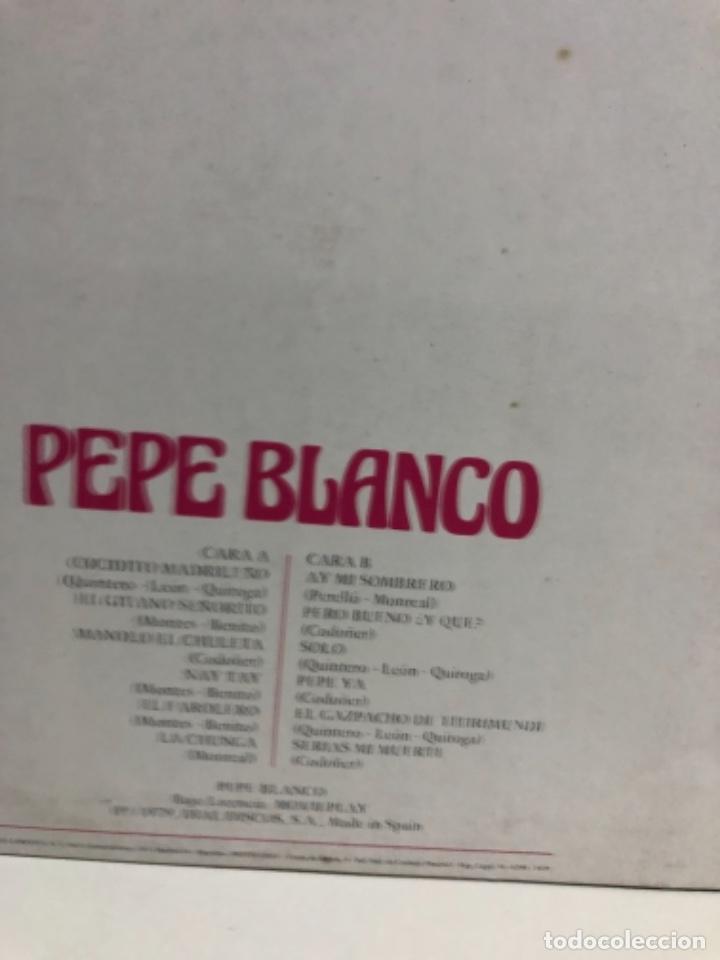 Discos de vinilo: Disco vinilo Pepe Blanco - Foto 2