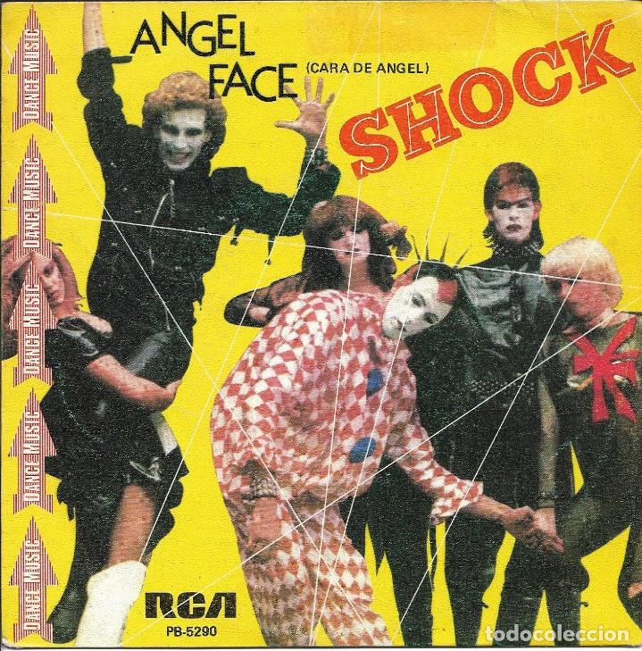 Discos de vinilo: SHOCK - ANGEL FACE + R.E.R.B. SINGLE SPAIN 1981 - Foto 1