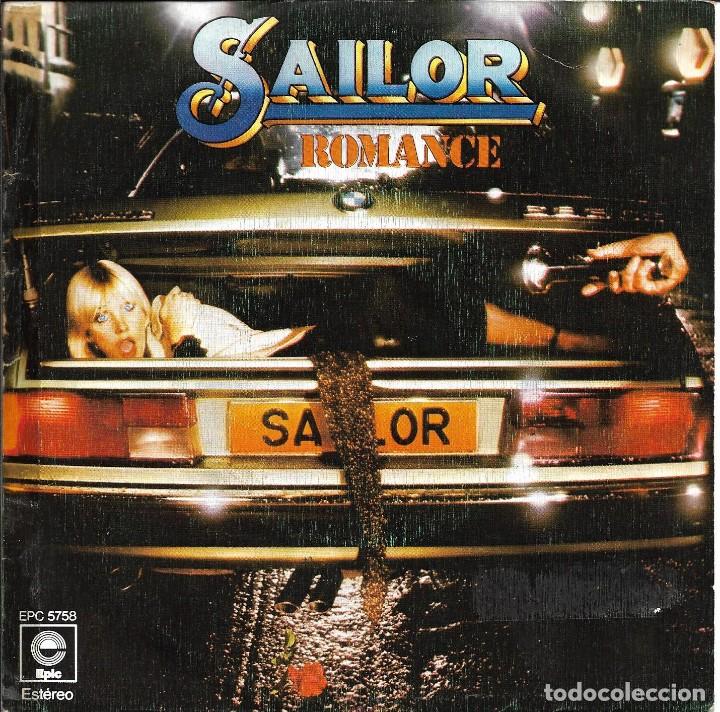 Discos de vinilo: SAILOR - ROMANCE + ESTAMBUL SINGLE SPAIN 1977 - Foto 1