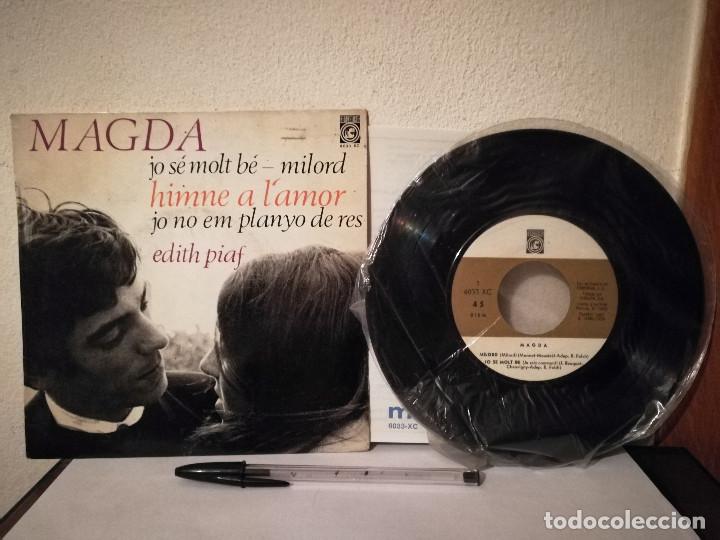 Discos de vinilo: ANTIGUO SINGLE - MAGDA - CATALU&Ntilde;A - JO SE MOLT BE - Foto 1