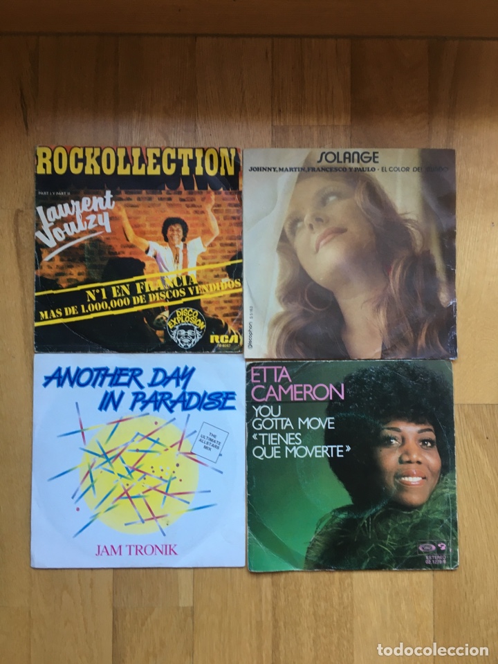 Discos de vinilo: Lote 3 singles , NO VOLTZY - Foto 1