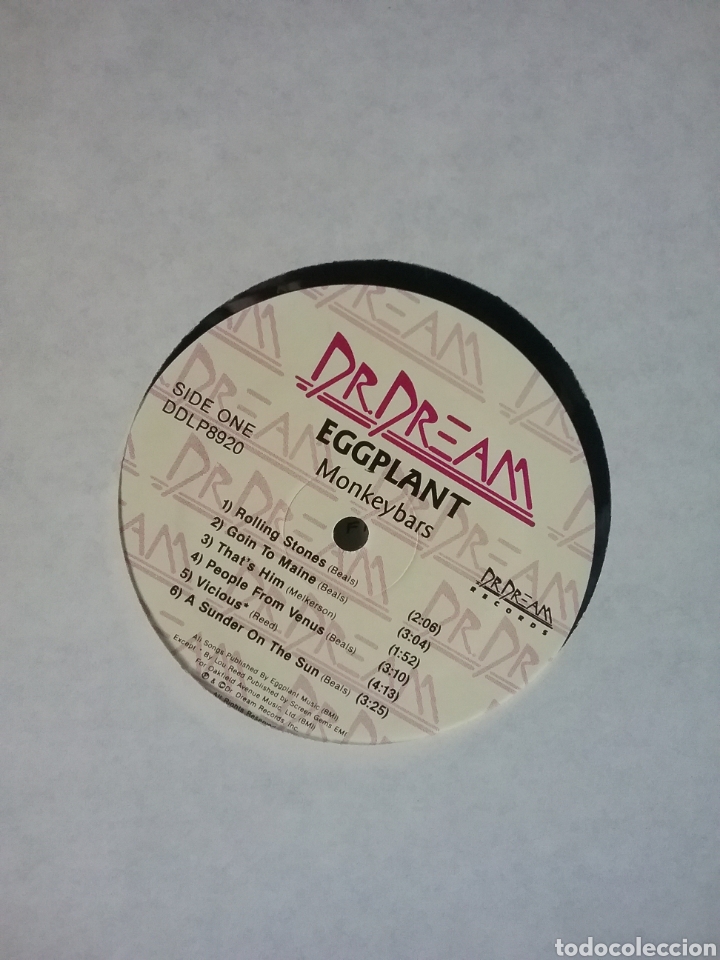 Discos de vinilo: EGGPLANT 1989 Dr. Dream Records - Foto 5