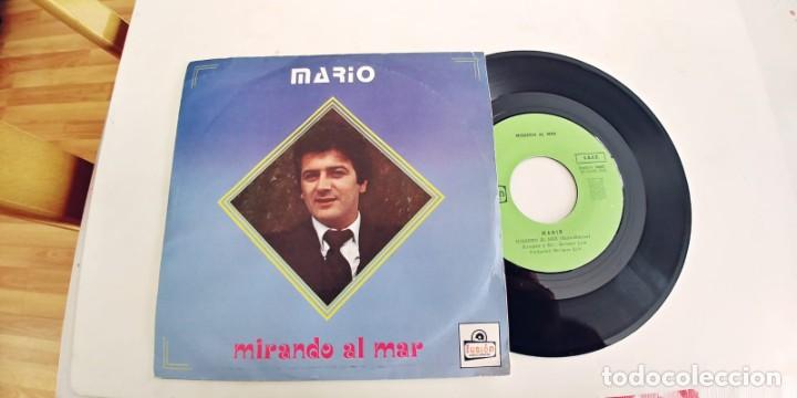 Discos de vinilo: MARIO-SINGLE MIRANDO AL MAR - Foto 1