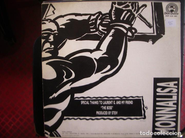 Discos de vinilo: MR. BLACK- MONNALISA. MAXISINGLE. - Foto 2