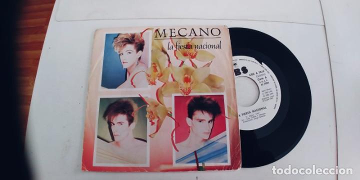 Vinyl-Schallplatten: MECANO-SINGLE LA FIESTA NACIONAL-PROMO UNA CARA