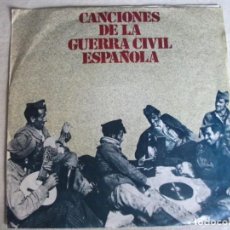 Discos de vinilo: EP CANCIONES DE LA GUERRA CIVIL ESPAÑOLA , DISCO OBSEQUIO (AÑO 1978), VER FOTOS
