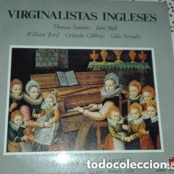 Dischi in vinile: Virginalistas ingleses de Gustav Leonhardt 1974