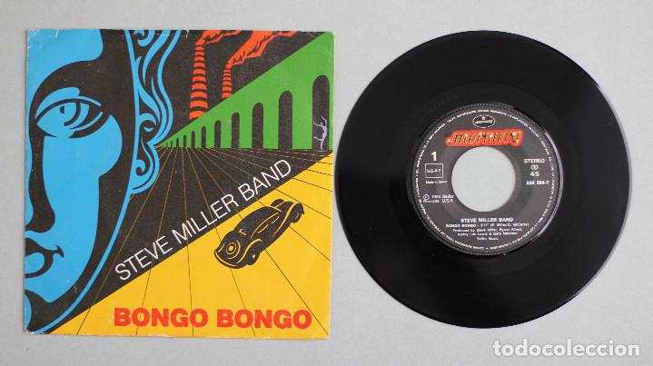 Discos de vinilo: STEVE MILLER BAND//BONGO BONGO//SINGLE//1981// MERCURY - Foto 3
