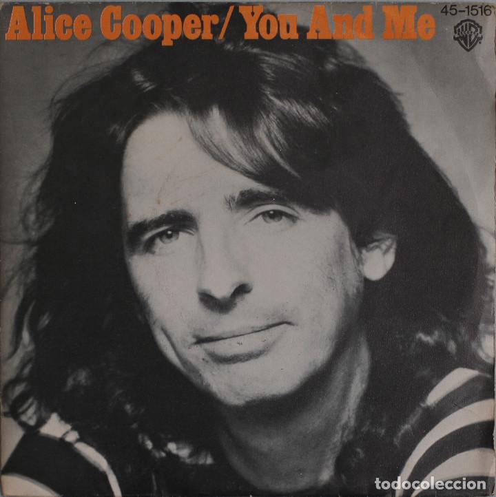 Discos de vinilo: ALICE COOPER//YOU AND ME//SINGLE//1977 - Foto 1
