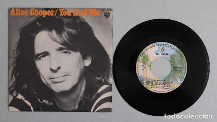 Discos de vinilo: ALICE COOPER//YOU AND ME//SINGLE//1977 - Foto 3