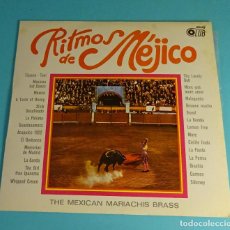 Discos de vinilo: RÍTMOS DE MÉJICO. THE MEXICAN MARIACHIS BRASS. MUSI CLUB 1973. Lote 238480690