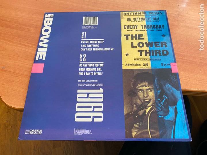 Discos de vinilo: DAVID BOWIE 1966 MINI LP SIX TRACK (B-20) - Foto 3