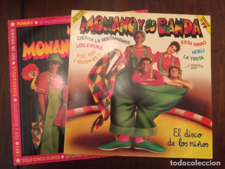 Discos de vinilo: 2 Disco vinilo Monano y su banda - Foto 1