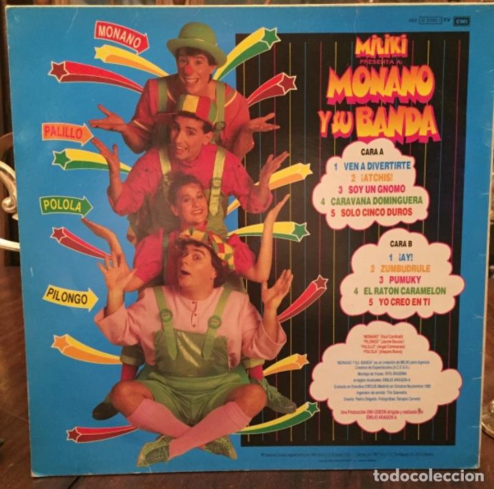 Discos de vinilo: 2 Disco vinilo Monano y su banda - Foto 3