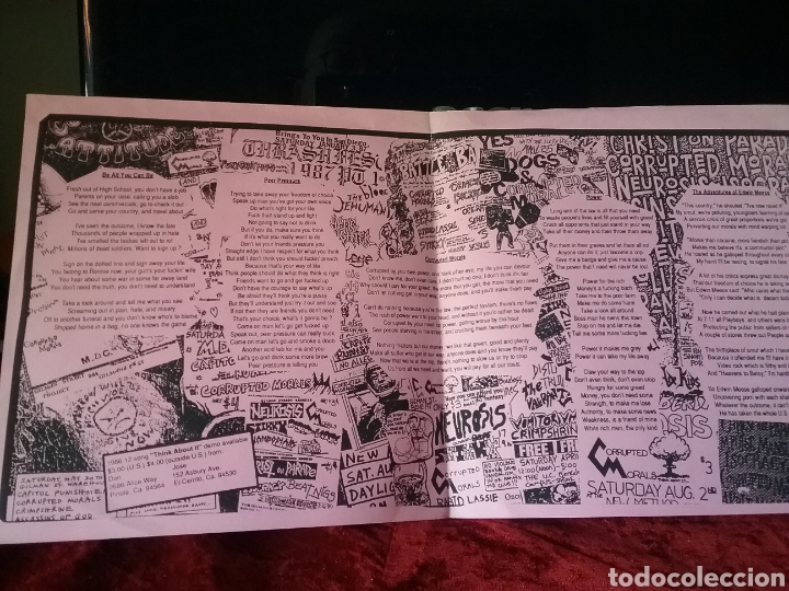 Discos de vinilo: Corrupted Morals 1988 Ep. Lookout! Records - Foto 3