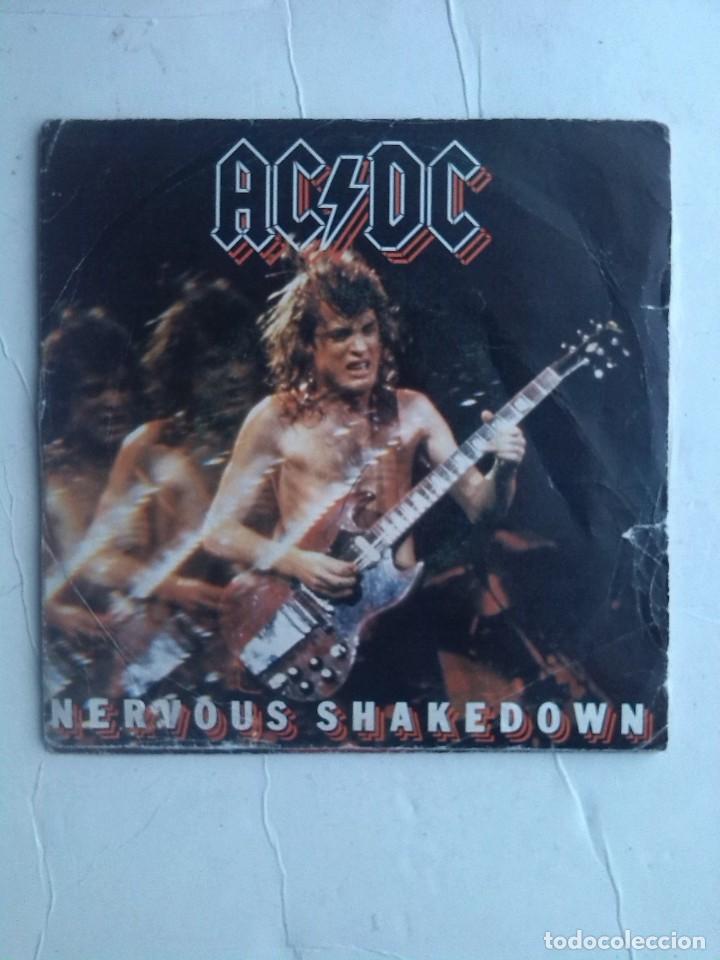 Discos de vinilo: AC DC - NERVOUS SHAKEDOWN 7&rdquo; 45 RPM - Foto 1