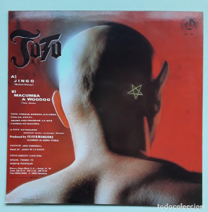 Discos de vinilo: Disco vinilo MX. TOTO(JIMGO) - Foto 2