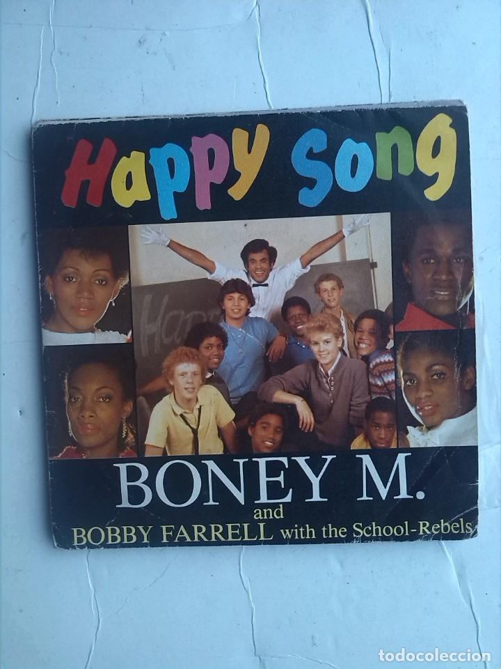 Discos de vinilo: BONEY M - HAPPY SONG 7&rdquo; - Foto 1