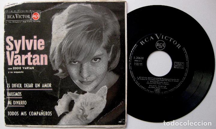 SYLVIE VARTAN - ES DIFICIL DEJAR UN AMOR +3 - EP RCA VICTOR 1963 BPY (Música - Discos de Vinilo - EPs - Canción Francesa e Italiana)