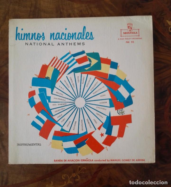 Discos de vinilo: DISCO VINILO LP DE HIMNOS NACIONALES - Foto 1