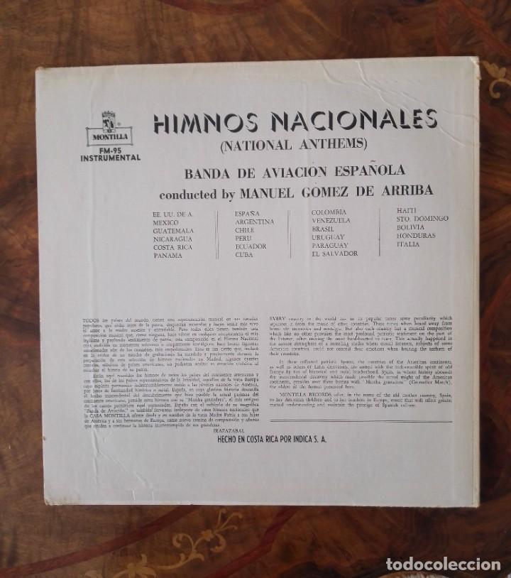 Discos de vinilo: DISCO VINILO LP DE HIMNOS NACIONALES - Foto 2