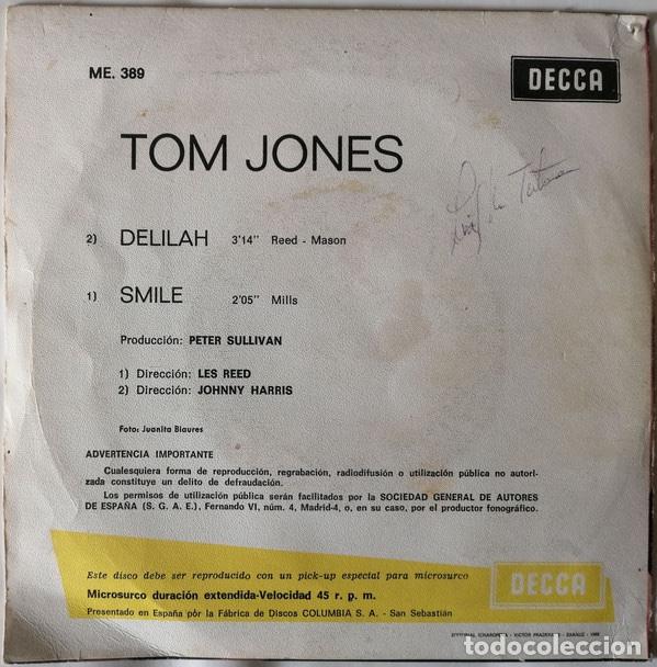 Discos de vinilo: Tom Jones &lrm;&ndash; Delilah - Foto 2