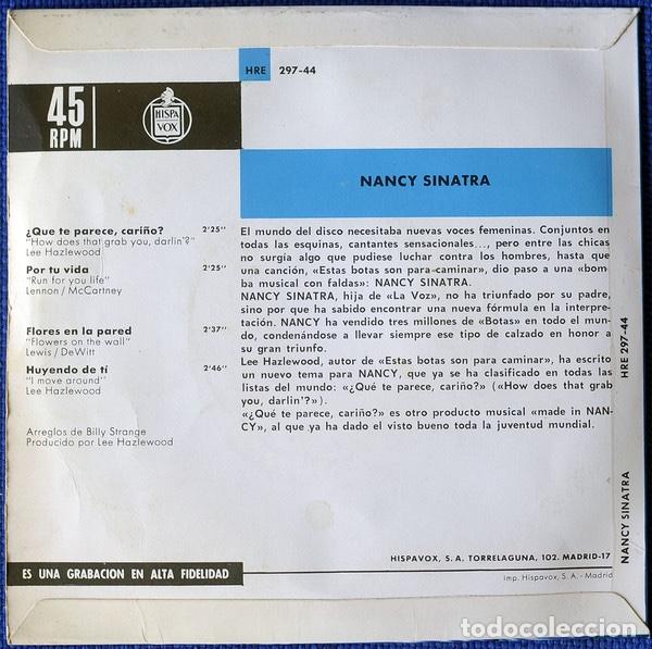Discos de vinilo: Nancy Sinatra &lrm;&ndash; &iquest;Que Te Parece Cari&ntilde;o? - Foto 2