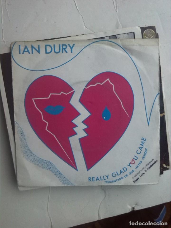 Discos de vinilo: IAN DURY - REALLY GLAD YOU CAME SINGLE 7&rdquo; - Foto 1