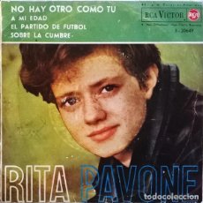 Discos de vinilo: RITA PAVONE ‎– NO HAY OTRO COMO TU. Lote 238661510