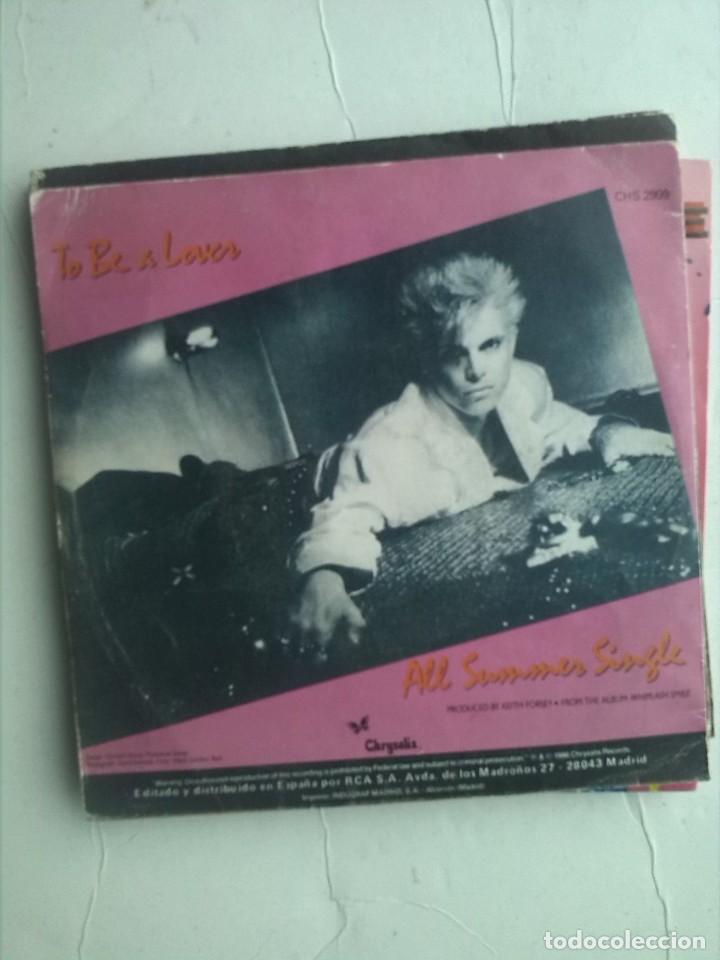 Discos de vinilo: BILLY IDOL - TO BE A LOVER SINGLE 7&rdquo; - Foto 2