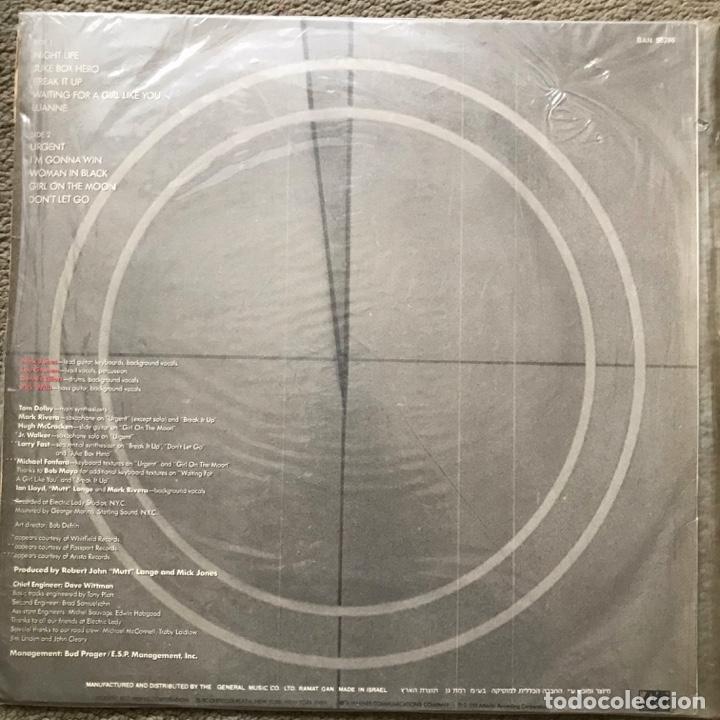 Discos de vinilo: 4 -Foreigner- LP de vinilo - Foto 2