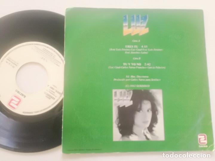 Discos de vinilo: LUZ CASAL - Eres Tu - SINGLE ZAFIRO 1982 - Foto 2