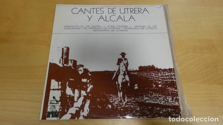 Discos de vinilo: LP DISCO VINILO CANTES DE UTRERA Y ALCALA - Foto 1
