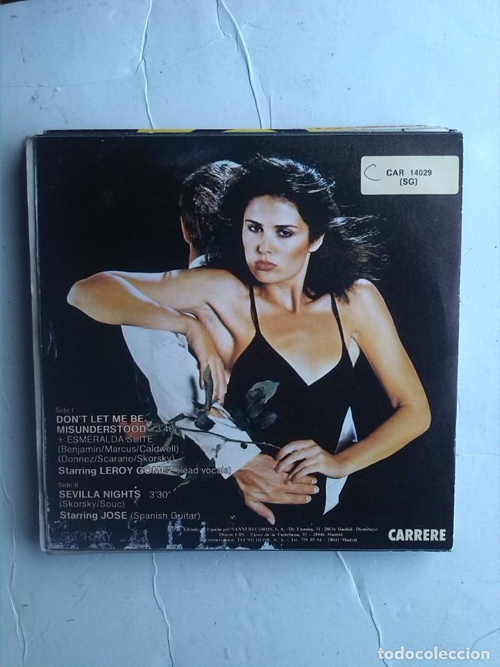 Discos de vinilo: SANTA ESMERALDA DON&acute;T LET ME BE MISUNDERSTOOD SINGLE 7&rdquo; - Foto 2