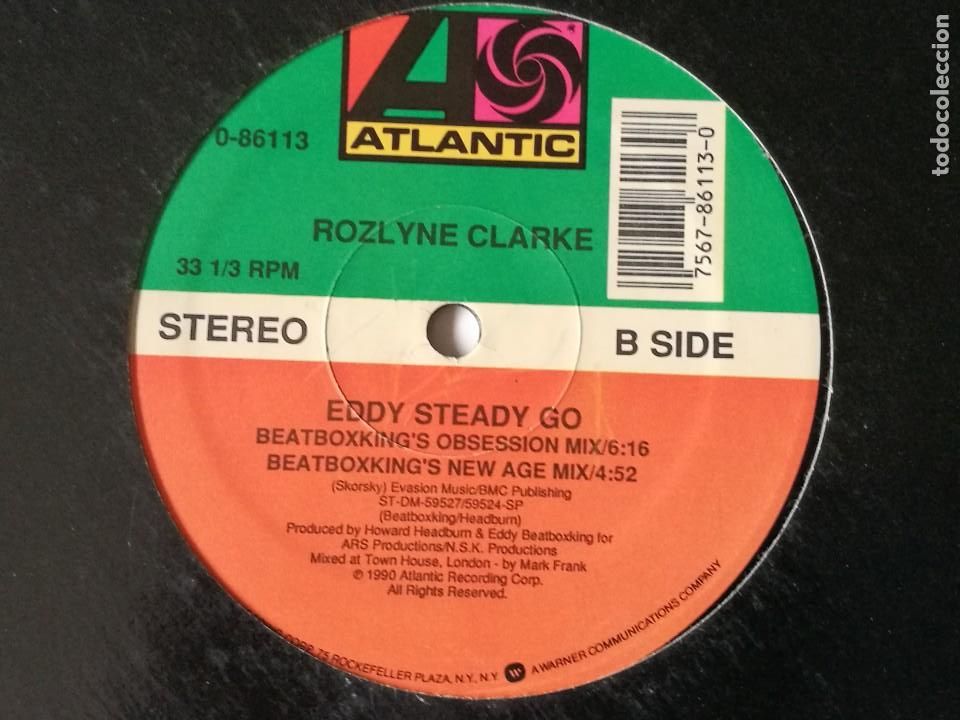 Discos de vinilo: Rozlyne Clarke - Eddy Steady Go - 1990 - Foto 2